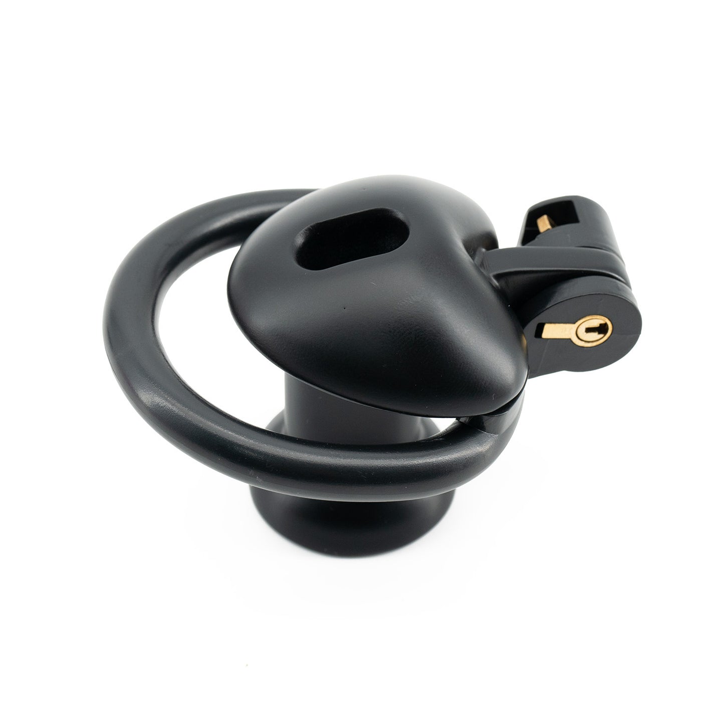 Love type negative electrode chastity lock