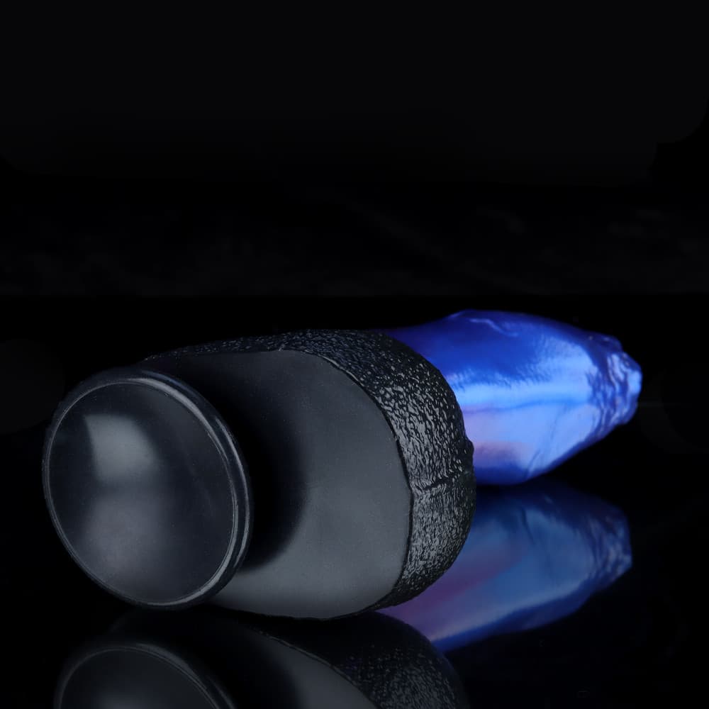 Naga Blue Purple Fantasy Dildo – Serpent-Inspired Silicone Toy for Targeted Stimulation