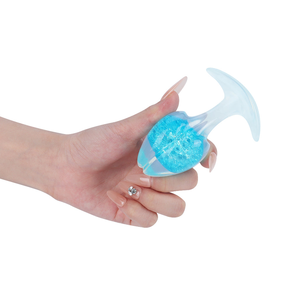 Bean Sprout Crystal Butter Plug- 9Colors