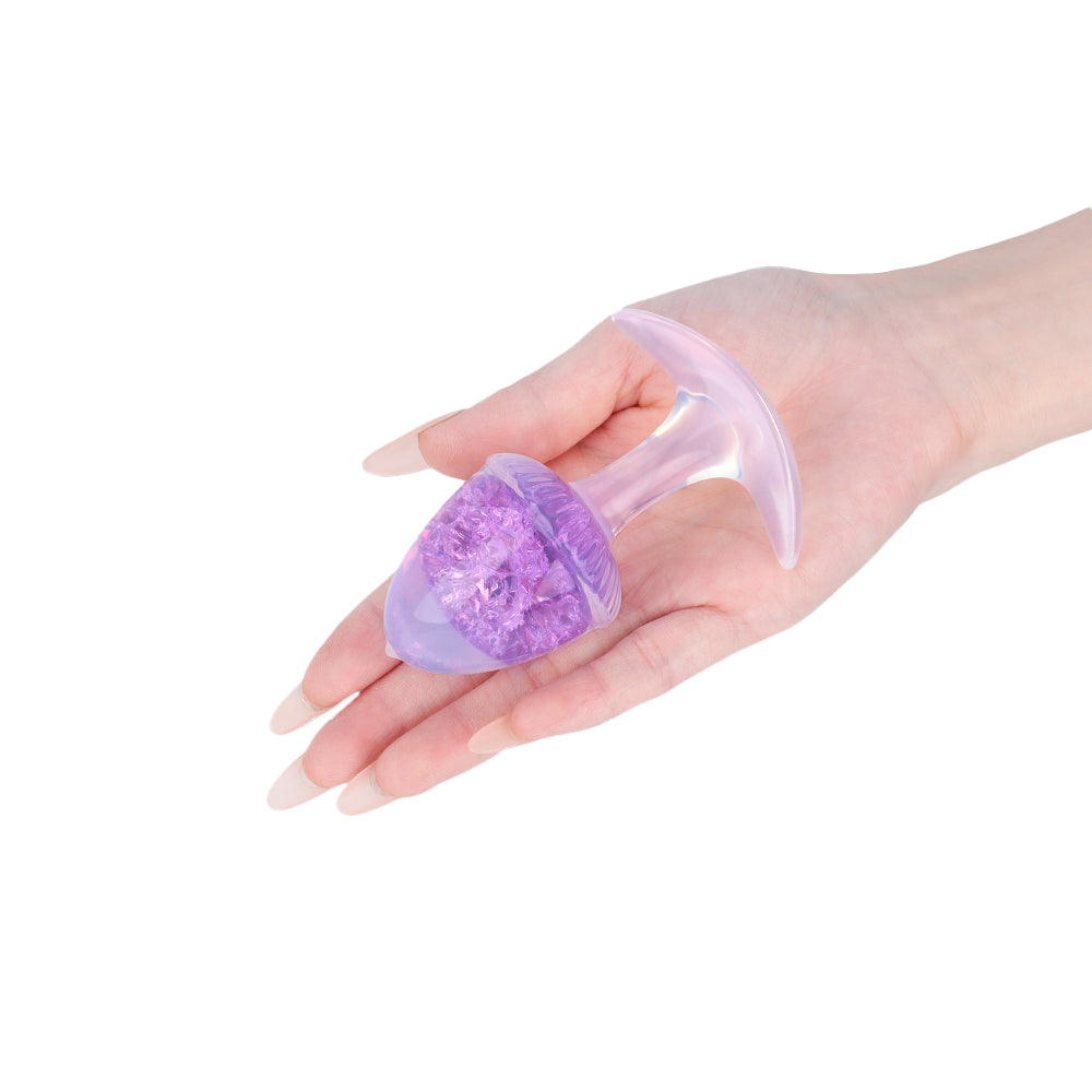 Chestnut Crystal Butter Plugs - 9 Colors