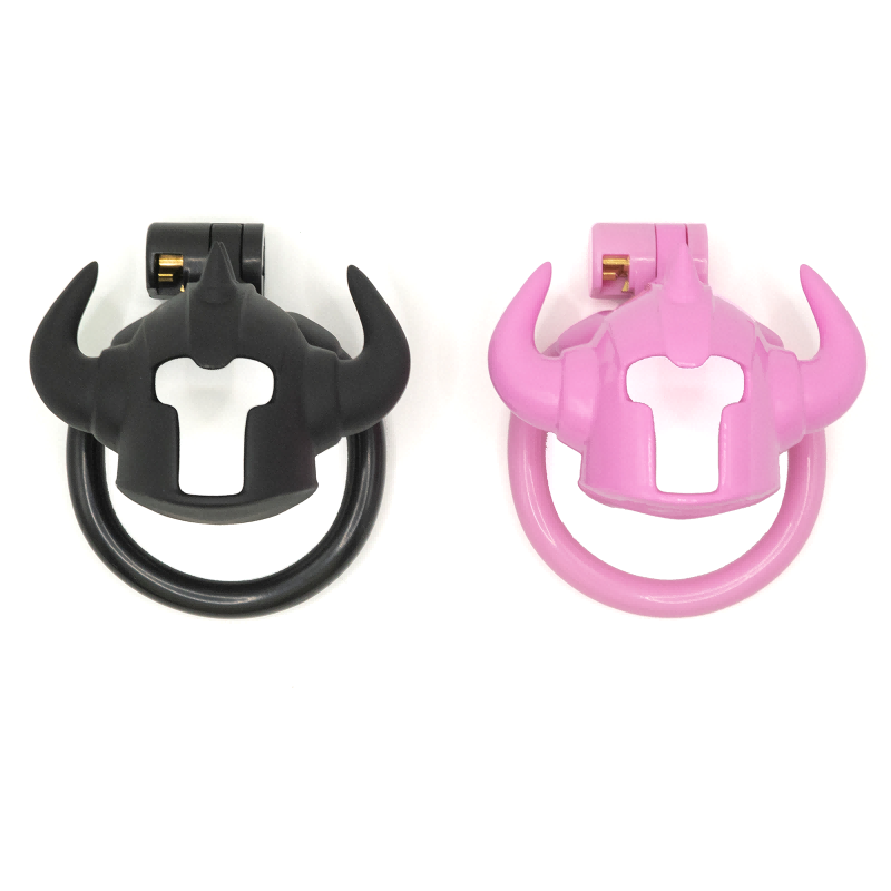 Minotaur Guard Horned Bull Armor Resin Chastity Cage – Taurus-Inspired Lightweight, Durable Male Chastity Device