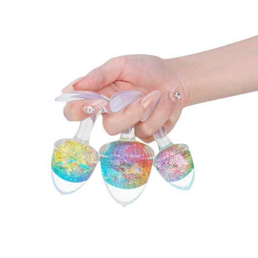 Chestnut Crystal Butter Plugs - 9 Colors