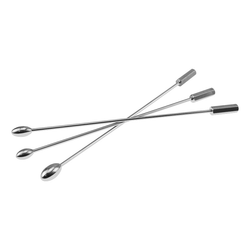 Male Urethral Plug Kit – Stainless Steel Sounding Rods, Chastity Toys & Probes