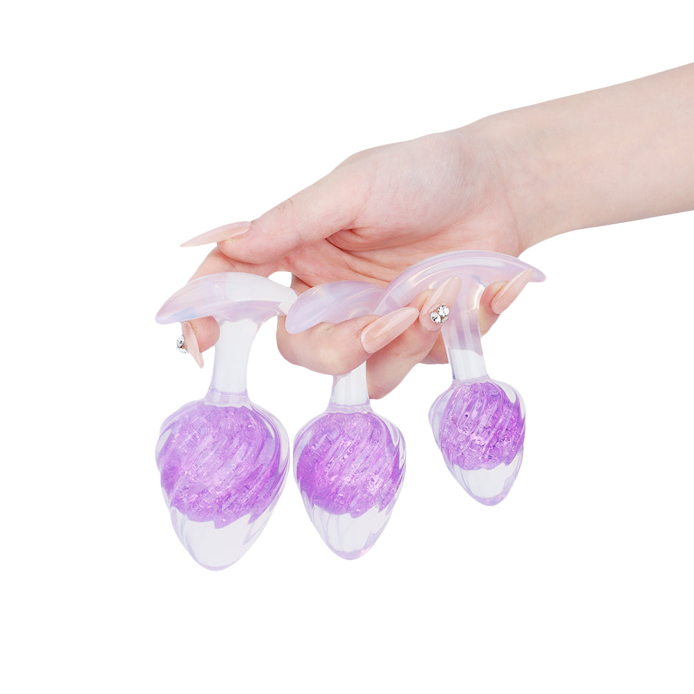 Ice Cream Crystal Butter Plug - 9 Color