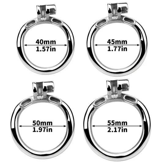 Stainless Steel Base Ring for Compatible Chastity Cages | Model K14