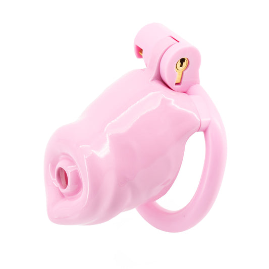 🐾 Dog Cock Cage with Realistic Vein Texture Multiple Sizes | Color Options | Realistic Vein Design | Lightweight Resin Material