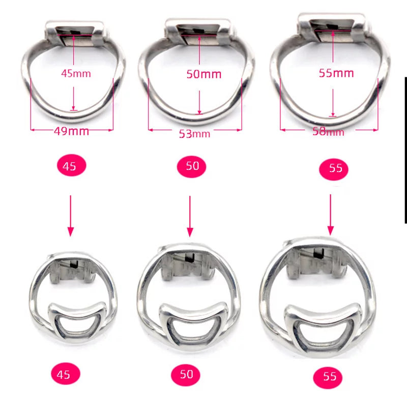 Electric Shock Metal Cock Cage 2.0 – Ultimate Male Chastity Device