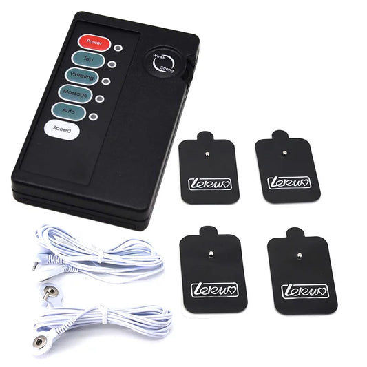 Electro-Stimulation Dual Hole Toy for Intense Orgasms