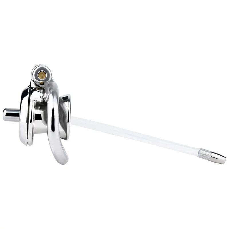 Flat Metal Male Chastity Cage – Inverted 2.0 Design