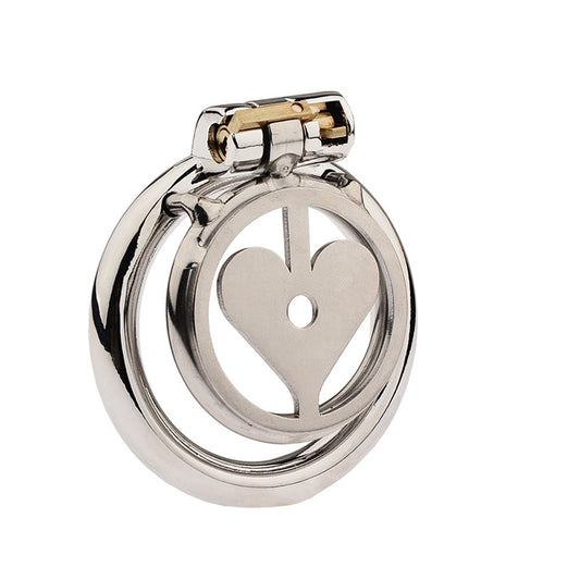 FLAT CHASTITY CAGE METAL LOVE
