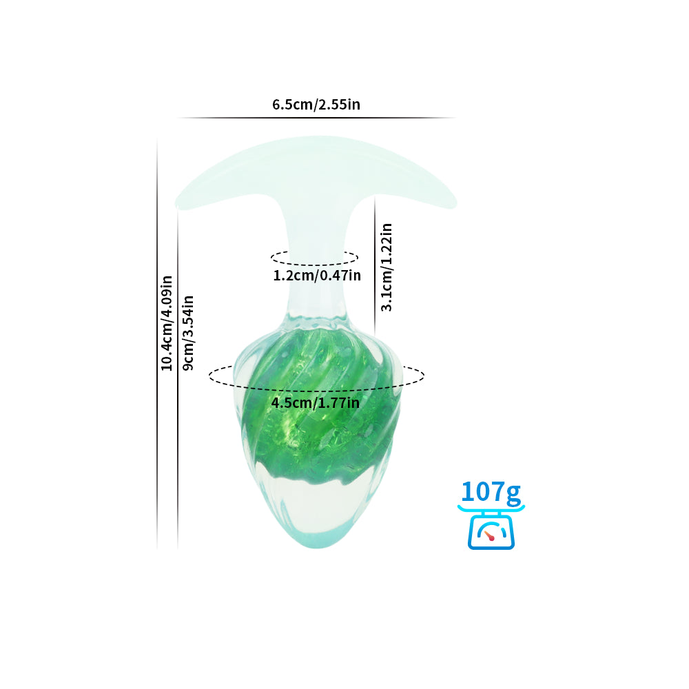 Ice Cream Crystal Butter Plug - 9 Color