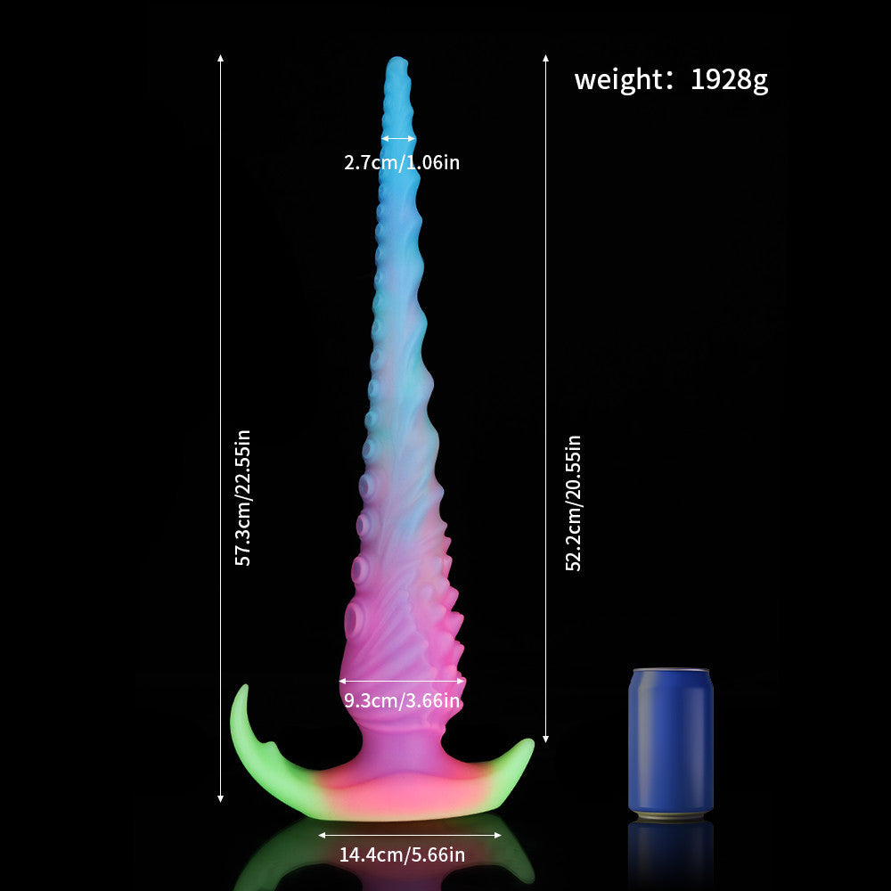 Sailing Octopus Tentacle Dildo – Multi-Color Blue, Pink, Purple