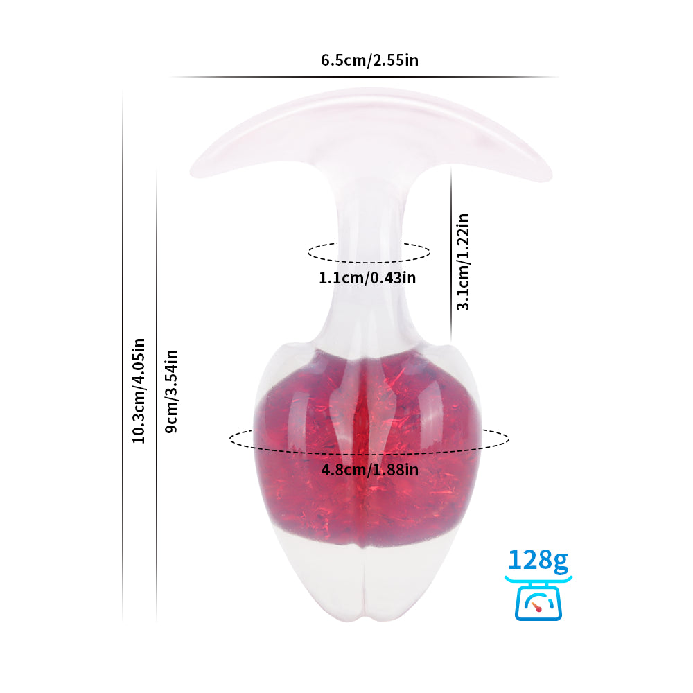 Bean Sprout Crystal Butter Plug- 9Colors