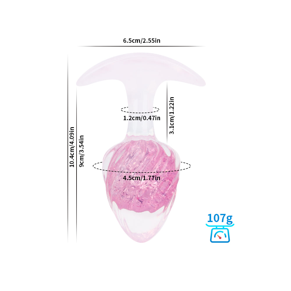 Ice Cream Crystal Butter Plug - 9 Color