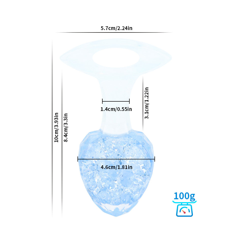 Diamond Crystal Butter Plugs - 9 Colors