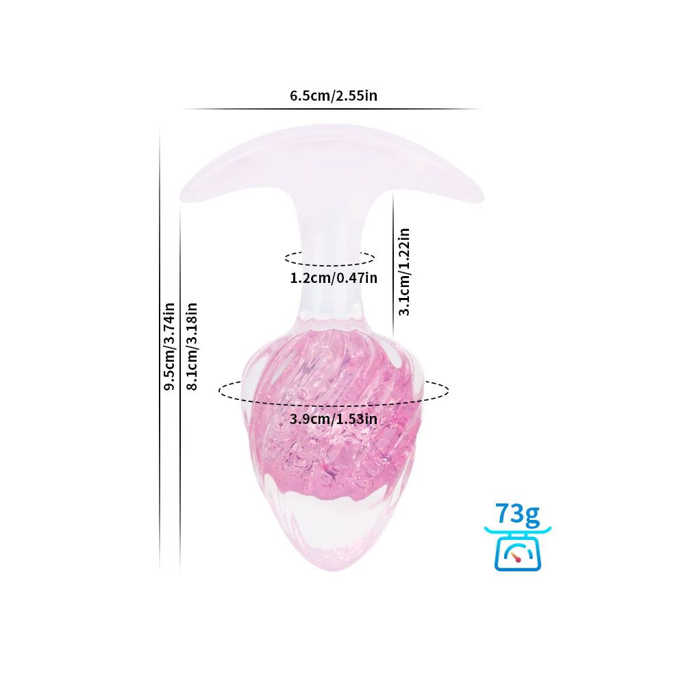 Ice Cream Crystal Butter Plug - 9 Color