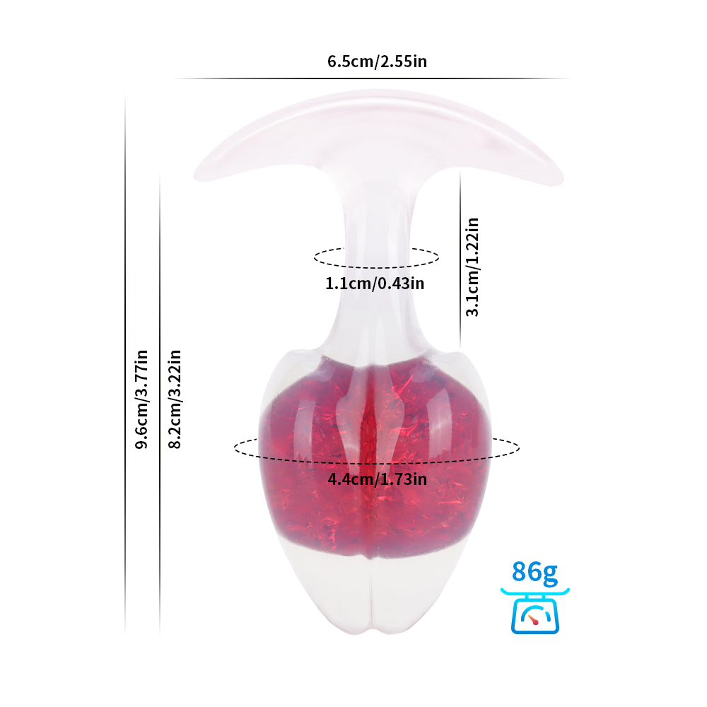 Bean Sprout Crystal Butter Plug- 9Colors