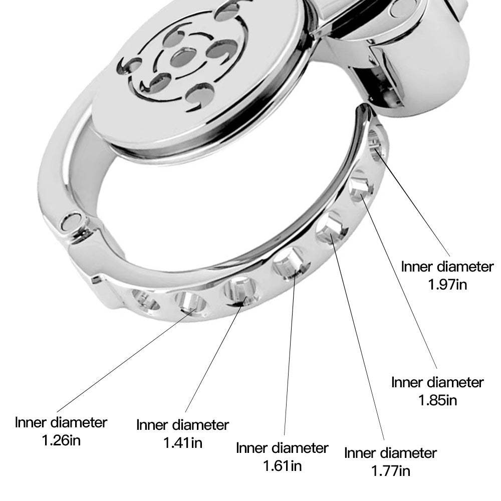 Naruto Obito adjustable chastity lock