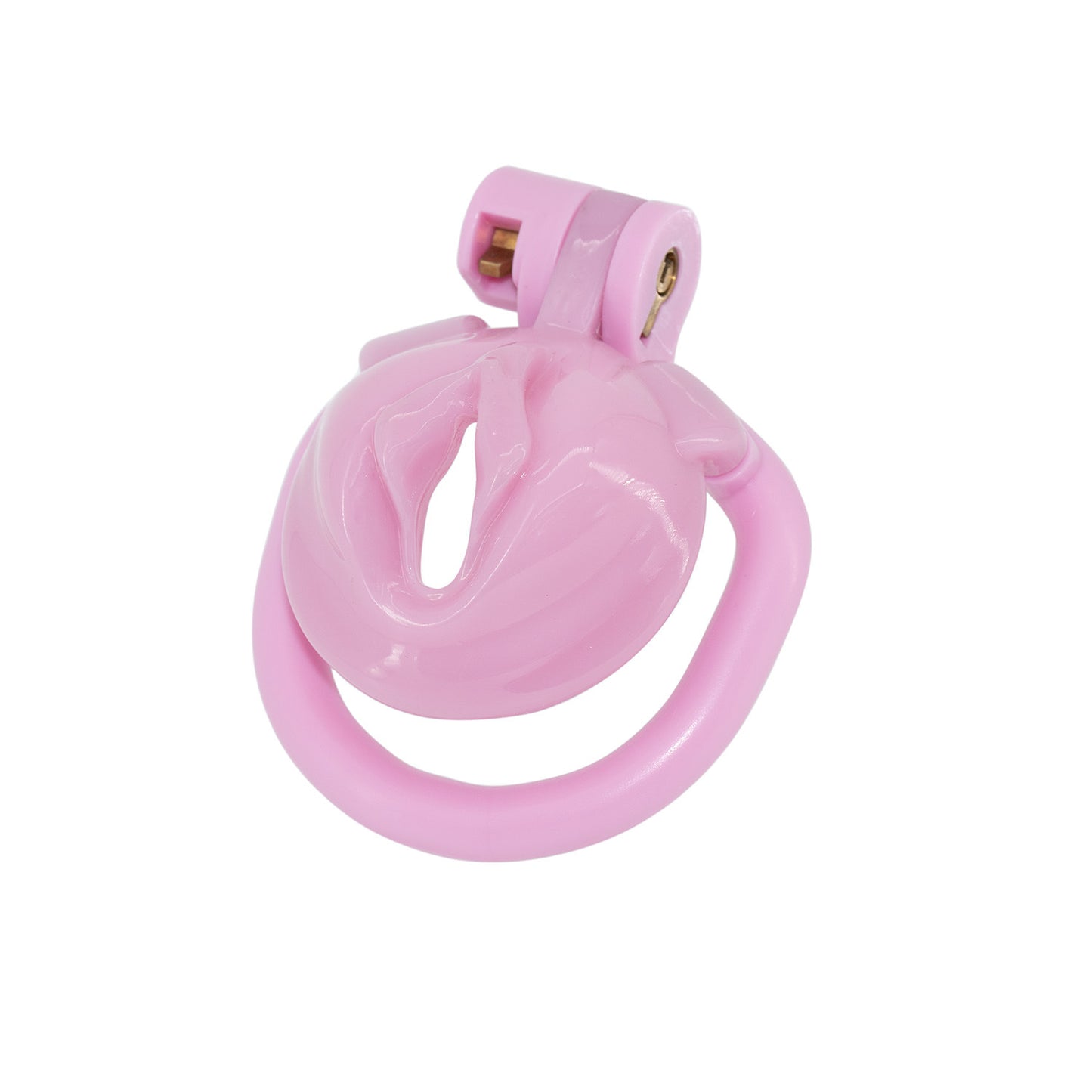 Imitation clitoral chastity lock