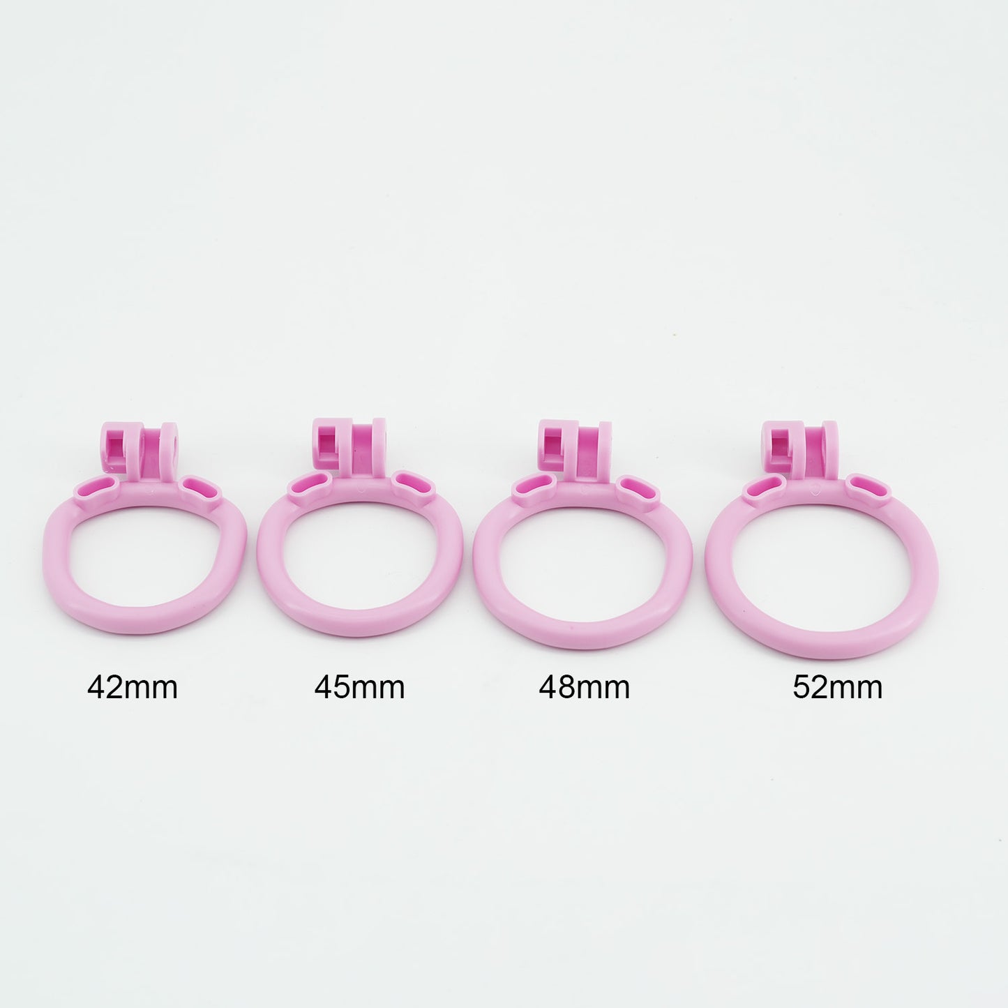 Imitation clitoral chastity lock