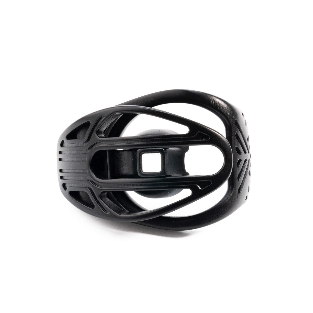 Adjustable Sliding Support Chastity Cage with Breathable Open Frame Design