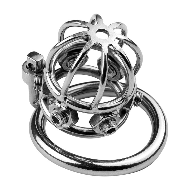 SPIKED CAKE CAGE MALE STEEL RIVET A1