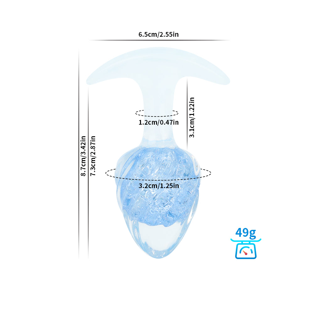 Ice Cream Crystal Butter Plug - 9 Color