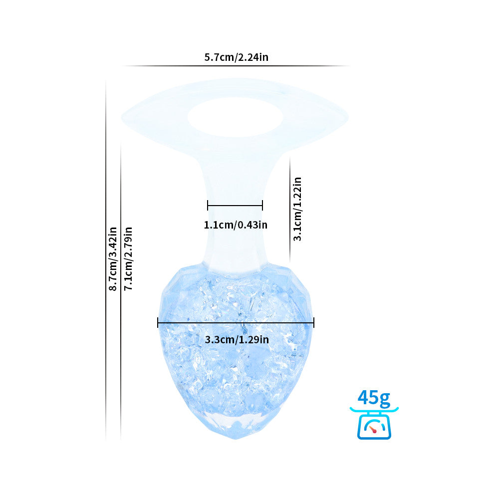Diamond Crystal Butter Plugs - 9 Colors