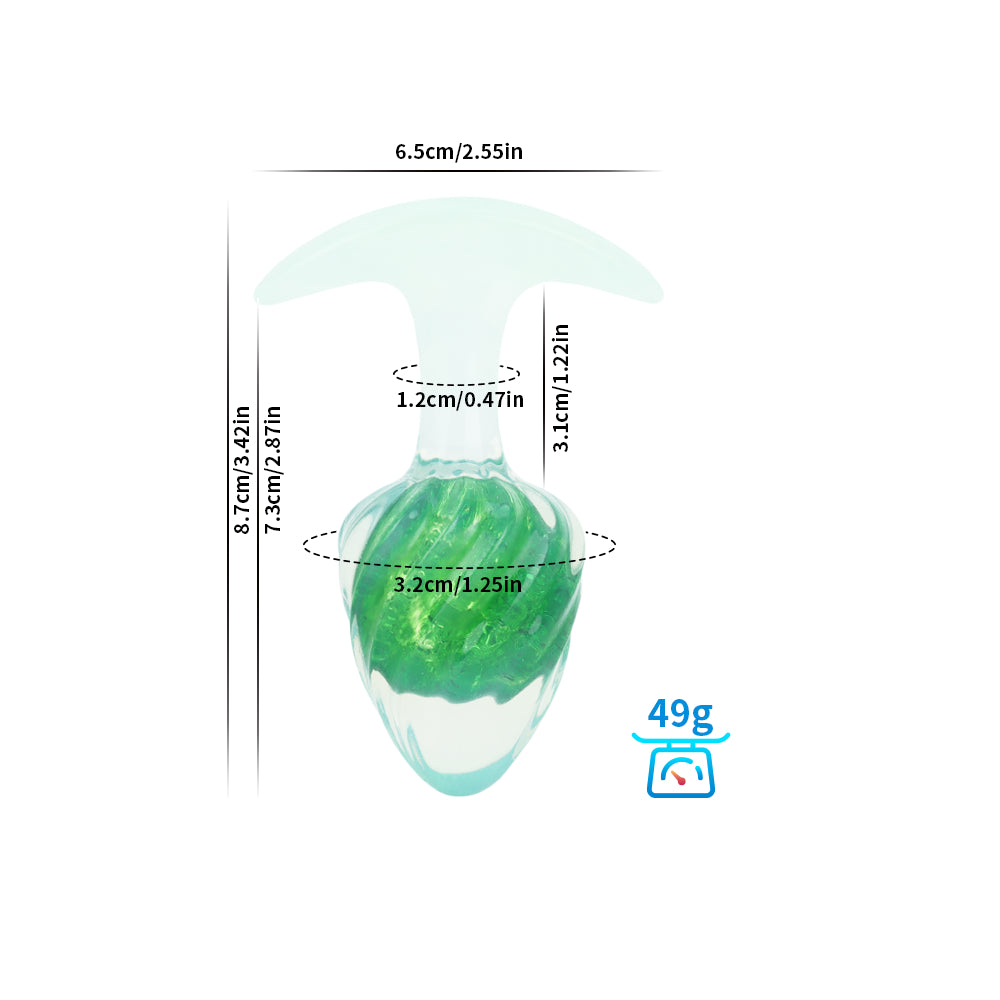 Ice Cream Crystal Butter Plug - 9 Color