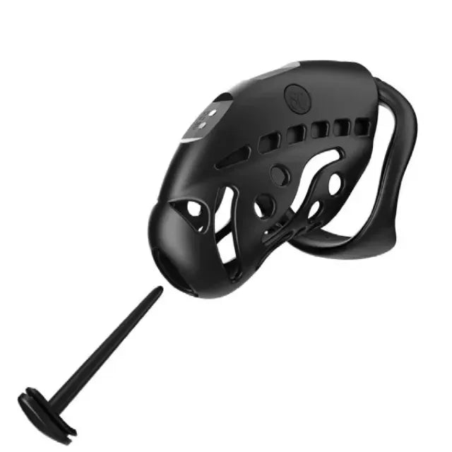 Electric Shock Resin Cock Cage with Remote Control