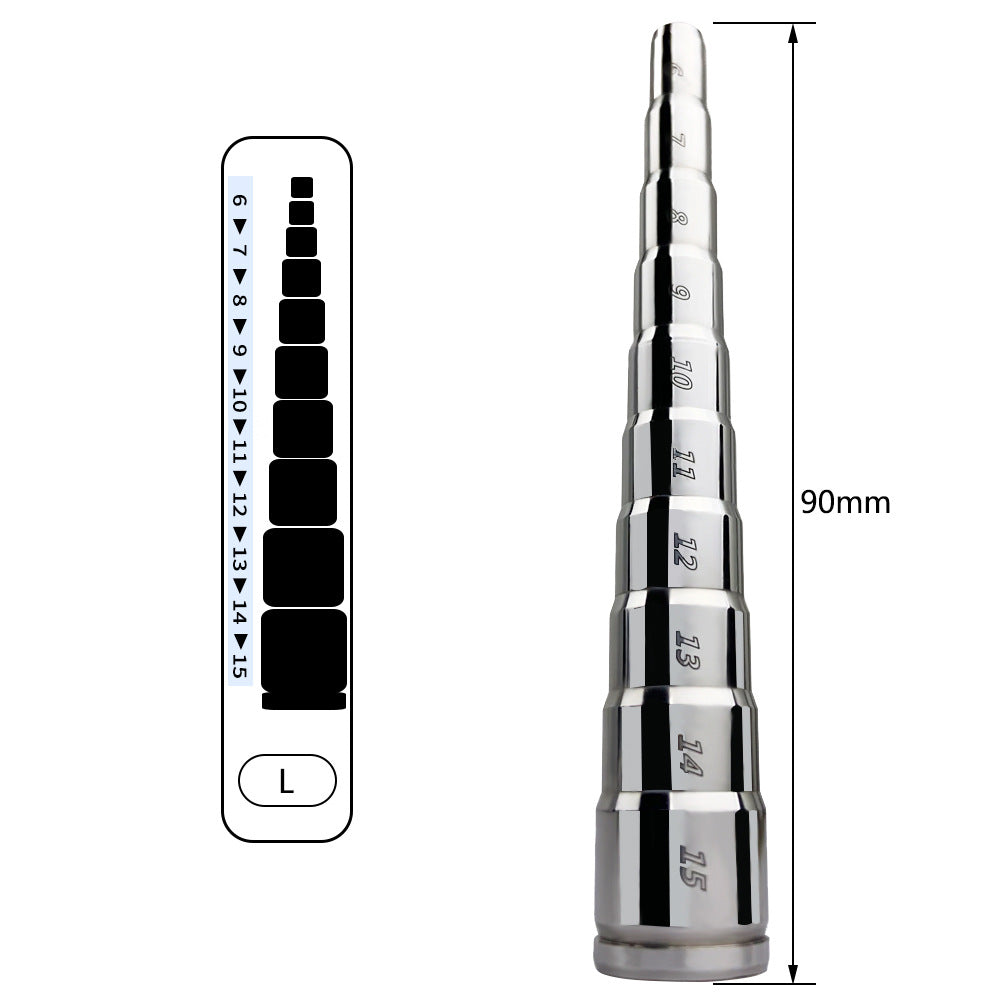 Multiple Layer Urethral Sound – Stainless Steel Penis Dilator for Intense Pleasure