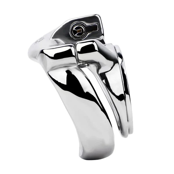 Heavy Duty Flat Chastity Cage