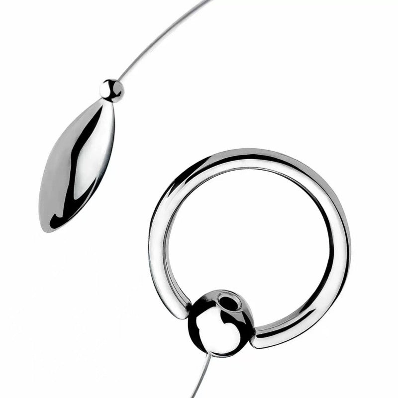 Capsule-Shaped Prostate Massager with Nylon Cord and Pull Ring