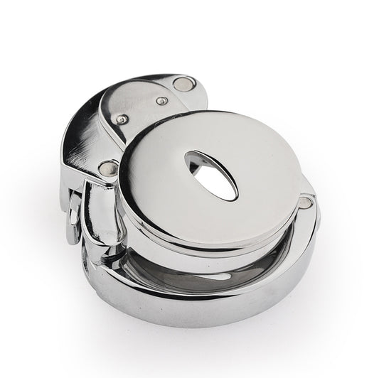 Chastity Cage with Integrated Flat Lock – Adjustable Fit (32mm–50mm)
