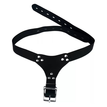 Leather Chastity Support Strap