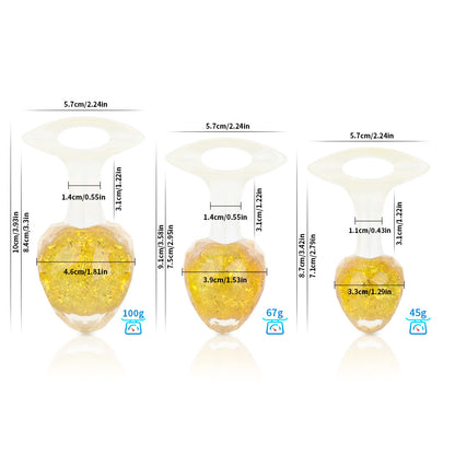 Diamond Crystal Butter Plugs - 9 Colors