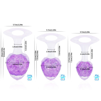 Diamond Crystal Butter Plugs - 9 Colors
