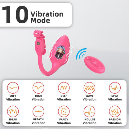 Recessed Silicone Chastity Cage for Men | Ergonomic Inward Design Wearable Device with Remote Vibration & Adjustable Fit System