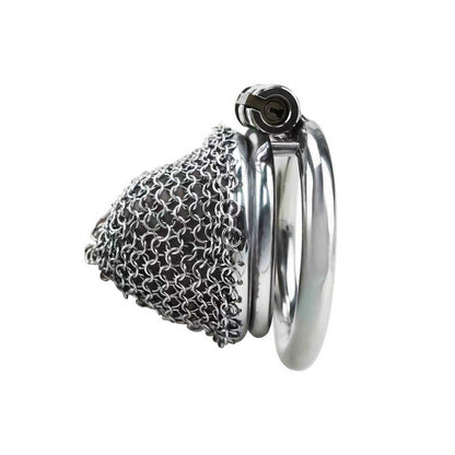 Jaula de castidad de malla: armadura de fantasía medieval para tus batallas más privadas