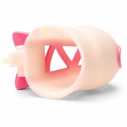 Two-Tone Bow Chastity Cage