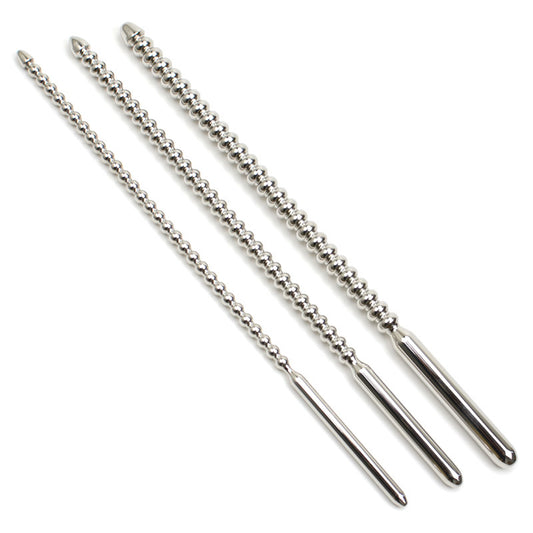 Solid Beaded Stainless Steel Urethral Sound