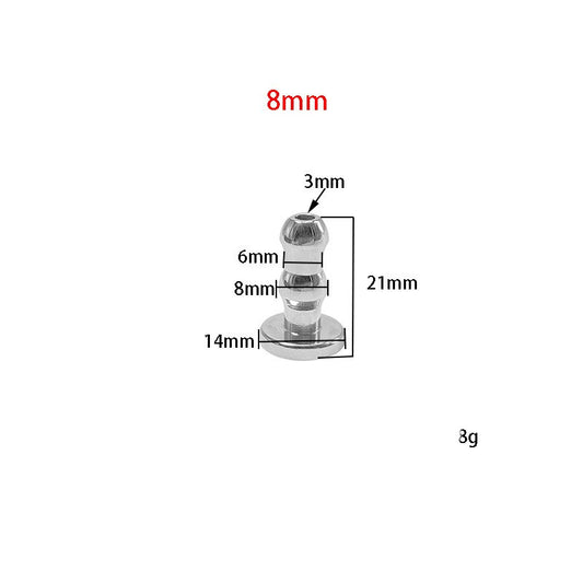 Short Hollow Men's Sounding Rod | Urethral Dilator for Safe Play