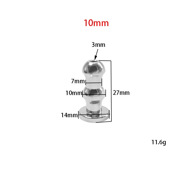 Short Hollow Men's Sounding Rod | Urethral Dilator for Safe Play
