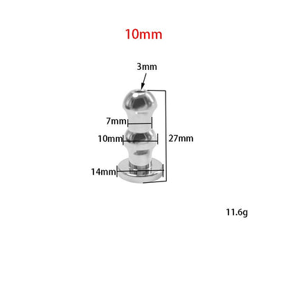 Short Hollow Men's Sounding Rod | Urethral Dilator for Safe Play