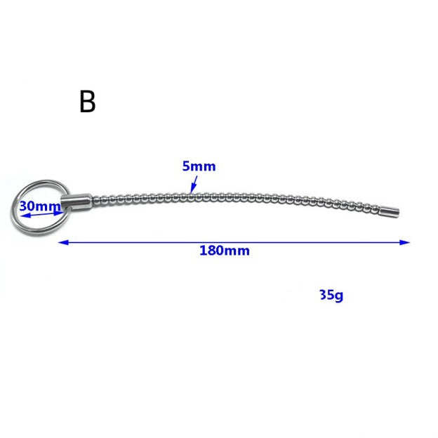 Safe Flexible Stainless Steel Urethral Sound
