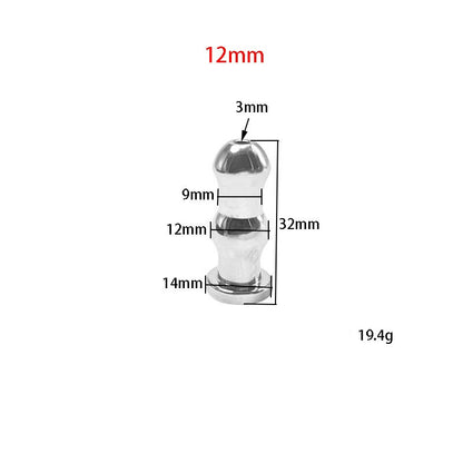 Short Hollow Men's Sounding Rod | Urethral Dilator for Safe Play