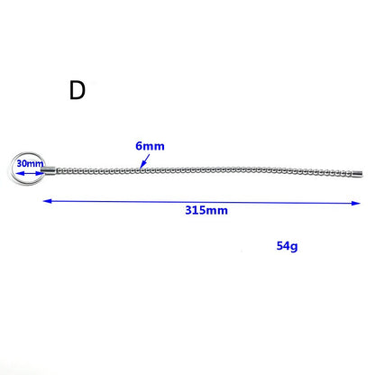 Safe Flexible Stainless Steel Urethral Sound