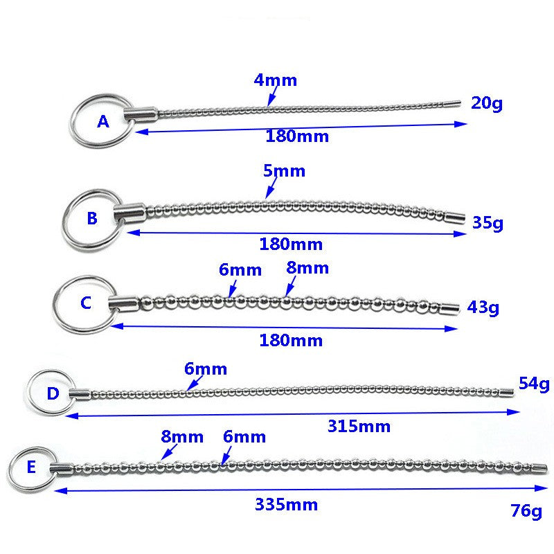 Safe Flexible Stainless Steel Urethral Sound