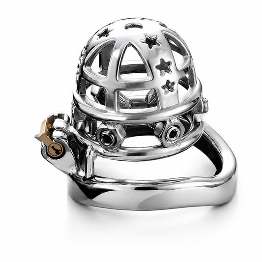 SPIKED CHASTITY CAGE MALE SLAVE