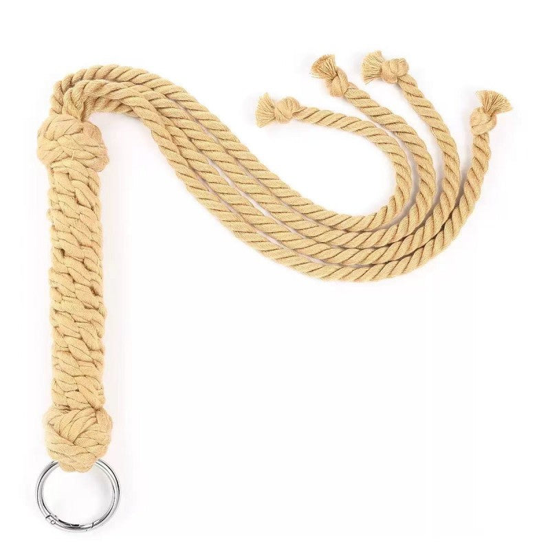Shibari Rope Whip – Crafted for Deep Control & Sensual Bondage